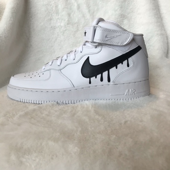 air force dripping swoosh